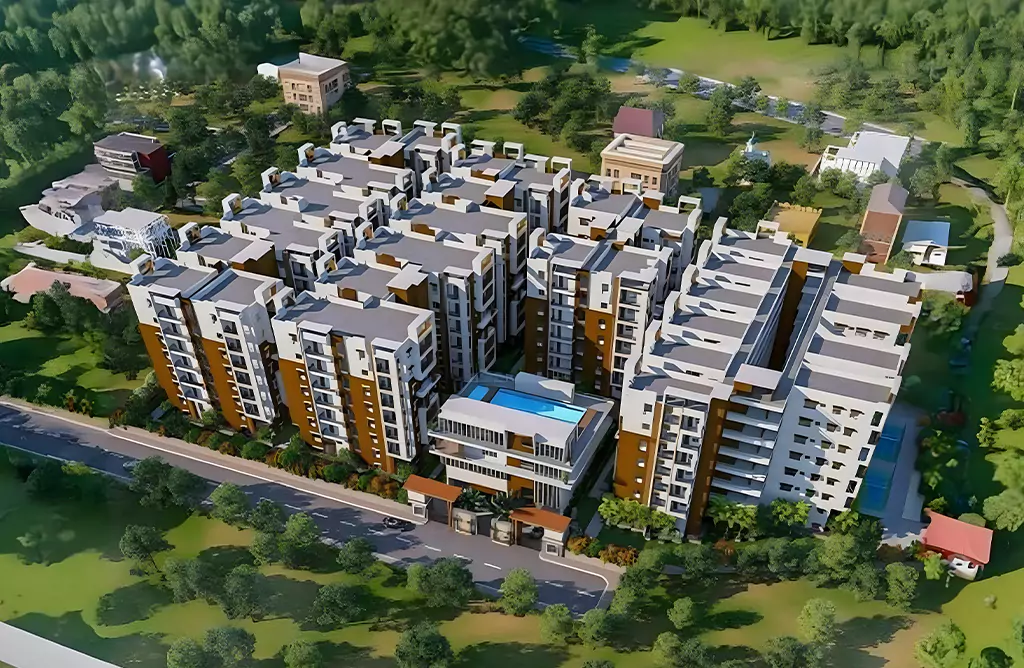 Elegant Residential Buildings at Yendada