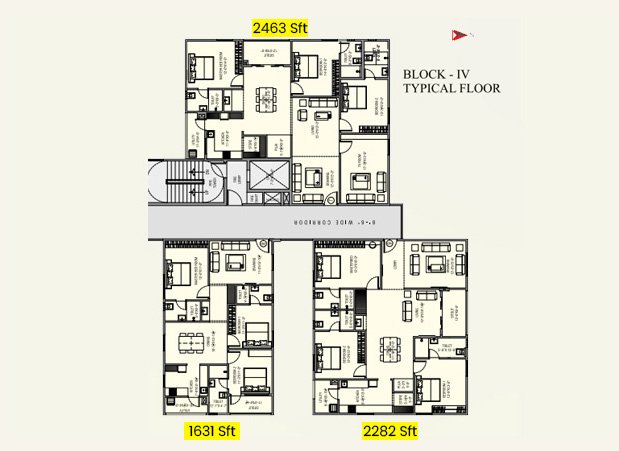 Block IV Floor Plan | MVV Green Field