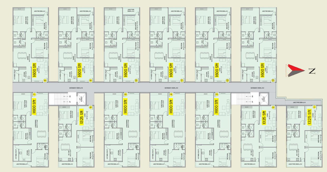 MVV Green Gardens floor plan